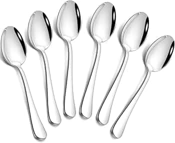 Coffee Spoon Set Small Spoons Tea, Coffee, Sugar & Spices, (12Cm Length) ( 6Pcs/12Pcs Sets)
