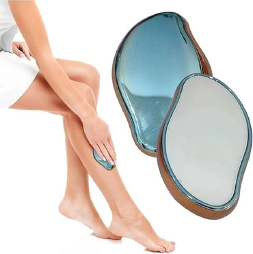Crystal Hair Eraser, Reusable Body Hair Removal Tool, Painless Physical Epilator for Smooth Skin