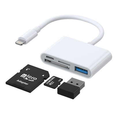 Joyroom S-H142 Lightning to USB OTG 4 in 1 Card Reader