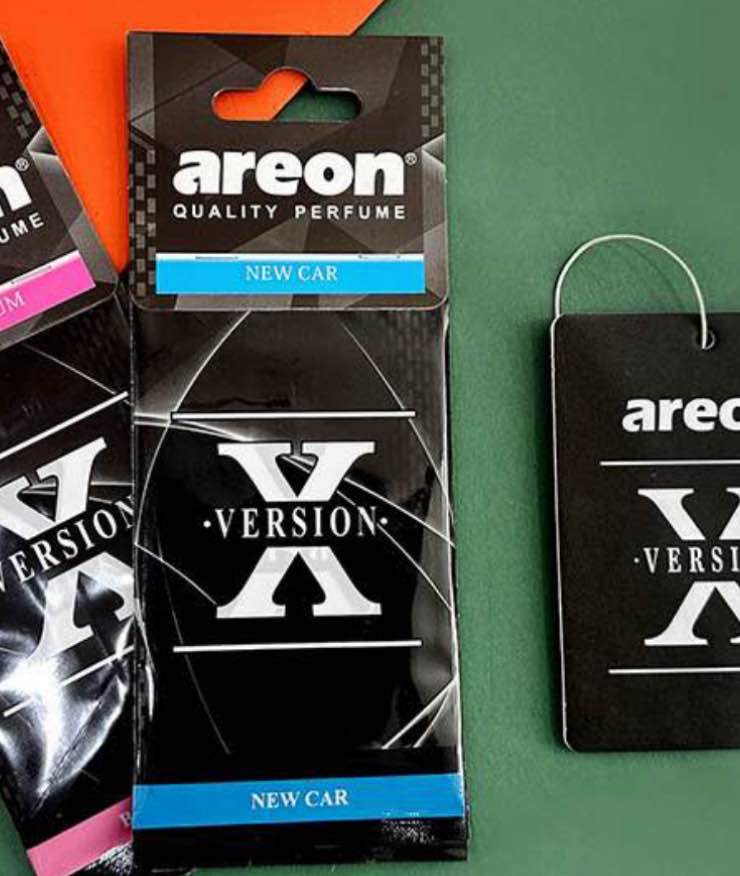 Car Fragrance Hanging Air Freshener Perfume X Version Black Card for Car and Home No1 Good Quality