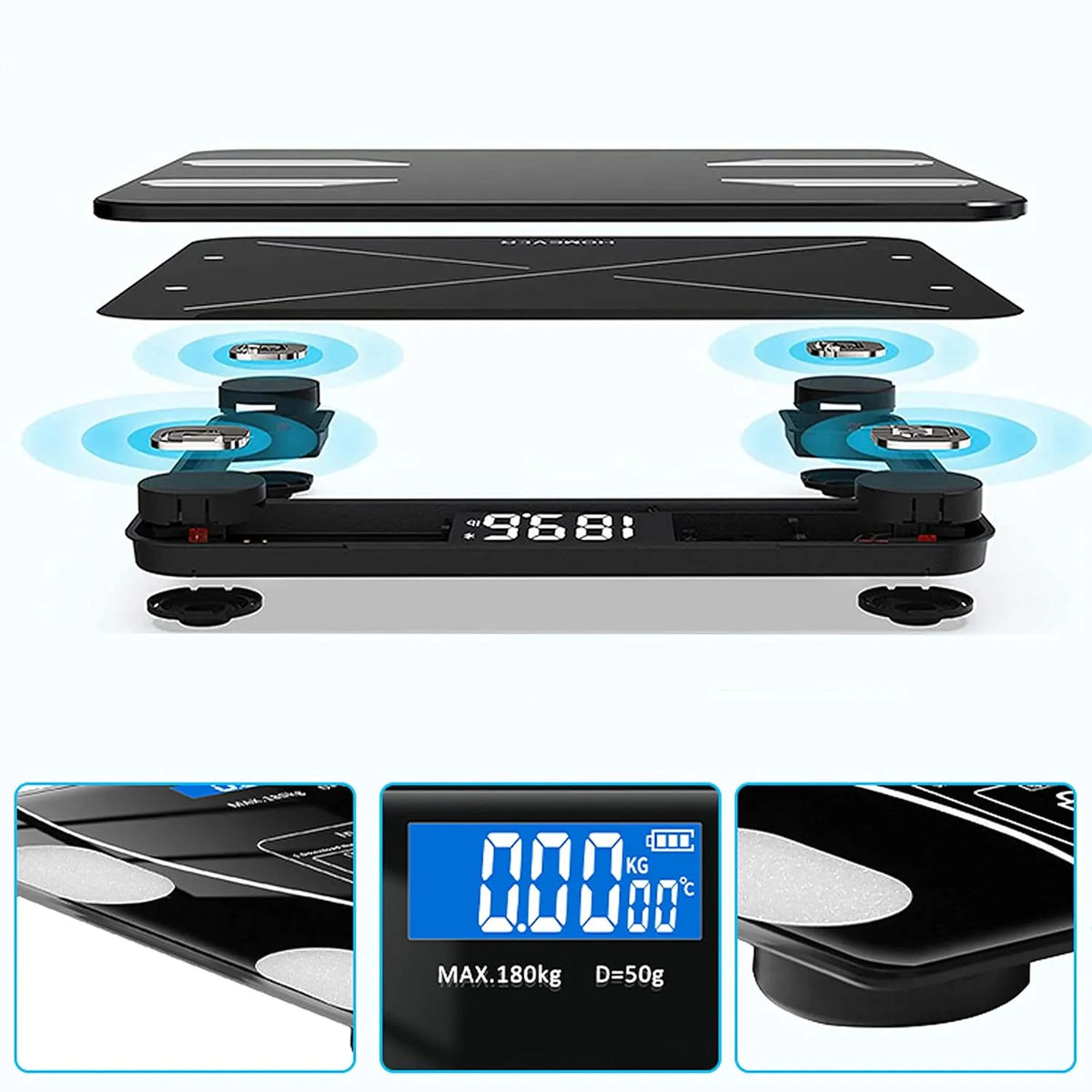 Smart Electronic Floor Weight Scale SMT