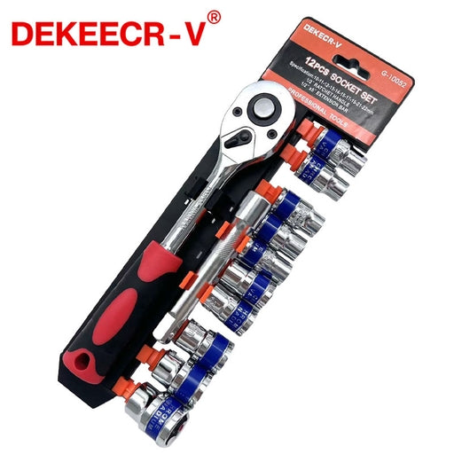 12 Pcs Ratchet Set Professional Tools 12 Pcs Stokes