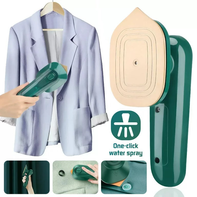 Home Travel Mini Iron Portable Dry and Wet Iron Rotatable Handheld Ironing Machine Travel Home Cloth