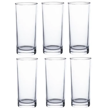 6Pcs Drinking Glass Juice Glass High Quality Glasswareˋ