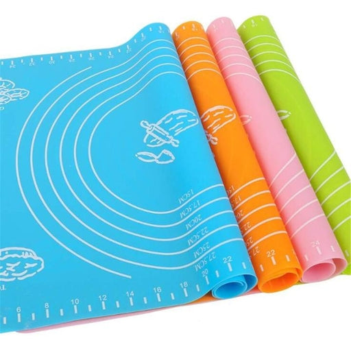 Non-Stick Silicon Rolling Baking Sheet Mat with Measurements [.40*50]