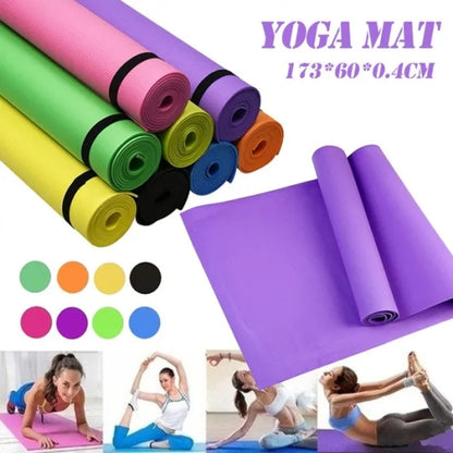 Outtobe Extra Thick Non-Slip Exercise Mat for Yoga, Pilates & Floor Workouts, Comfortable & Durable