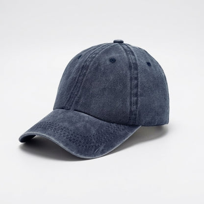 Cap for Men - Cotton Classic Baseball Style - Adjustable Snapback with Curved Brim