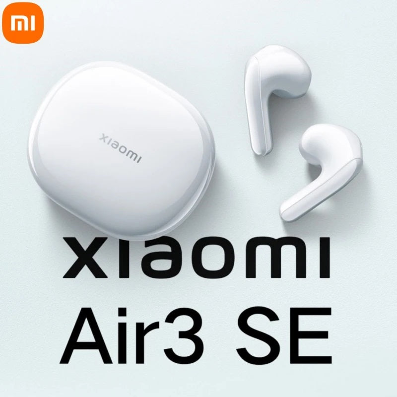 Xiaomi MI Air 3 SE TWS BT V5.3 Earphone Bass Enhancement AI Call Noise Reduction 24 Hours Battery Life Semi-in-ear Sports Earphone