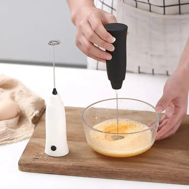 Modern Mini Portable Automatic Battery Power Egg Coffee Whisk Beater Hand Held Electric Mixer