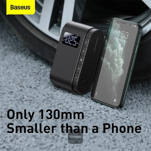 BASEUS Dynamic Eye Inflator Pump Motorcycle Bicycle Car Tire Inflatable Digital Portable Electric Auto Pump