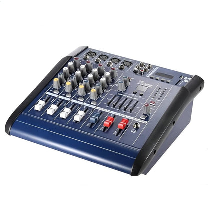PMX-402D-USB 4 Channel Digtal DJ Audio Mixer | DSP ECHO amplifier Console with 48V Phantom Power