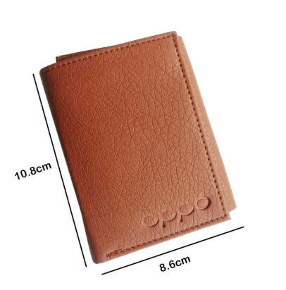 Men's Leather Wallet-Men's Wallet, Trifold Wallet, Card Holder Purse for Men