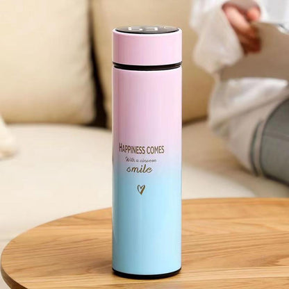 500ML Smart Thermos Stainless Steel Water Flask | Vacuum Insulated Bottle with Digital LED Temperatu