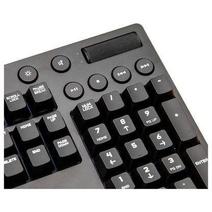 Logitech G610 Orion Blue Wired Gaming Mechanical Keyboard Monochrome Backlight Blue Switches - Black