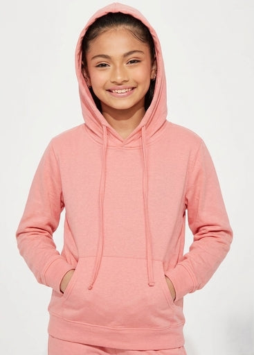 Trendy Kids Wear – Girl’s Urban Streetstyle Vibe Check Comfy Cotton Snuggle Hoodie