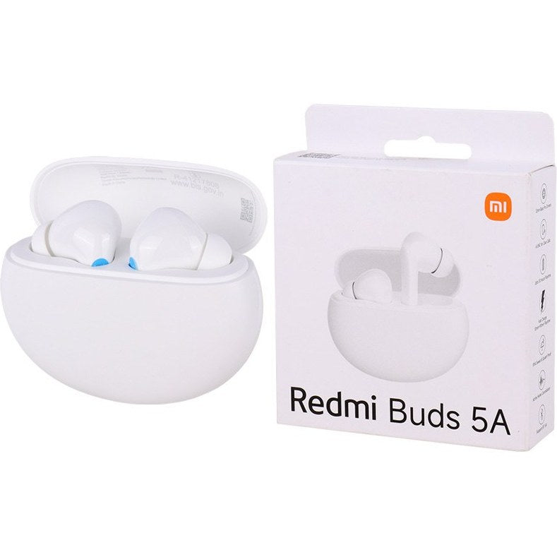 Xiaomi Redmi Buds 5A, Active Noise Cancelling True Wireless Earbuds, upto 30hr playtime, AI Powered ENC for clear calls, Bluetooth V5.4, low latency gaming mode with touch controls