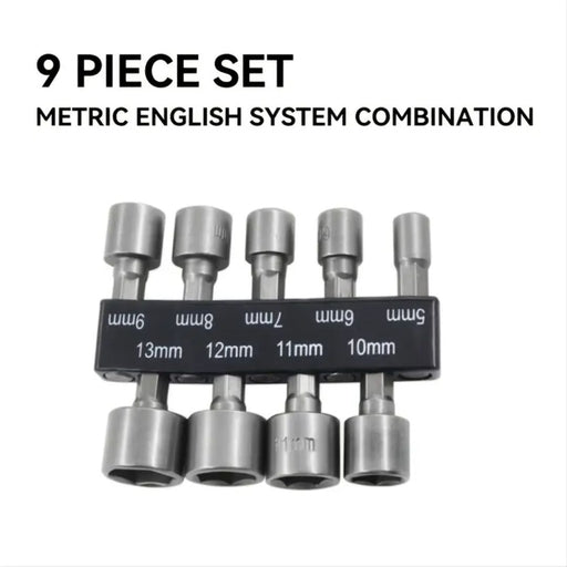 14Pcs Electric Hex Socket Head Set – Non-Magnetic Screwdriver Inserts for Power Drills