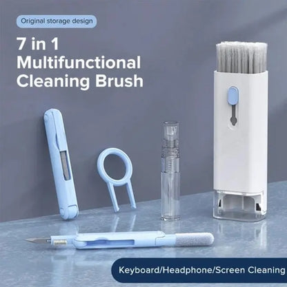 Multifunctional Keyboard Cleaning Brush Set -19-in -1/ 7-in-1 for Desktop, Laptop, Phablets