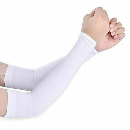 UV Protection Arm Sleeves, Sports Compression Cooling Sleeves, Tattoo Cover – 2PCS