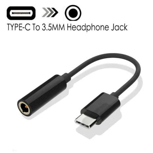 Type C 3.5Mm Aux Adapter Usb C to 3.5MM Headphone Jack Adapter Audio Cable