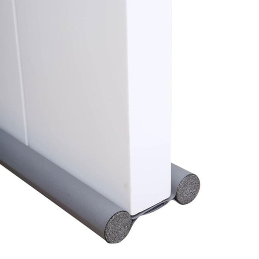 Door Sealing Blocker Guard Flexible Adjustable Double Sided Bottom Black