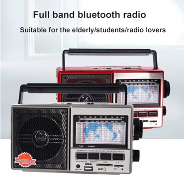 Rechargeable Radio FM with USB/ SD/ Bluetooth