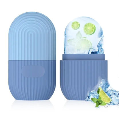 Silicone Ice Facial Roller Ice Holder, Face Ice Mold Skin Care