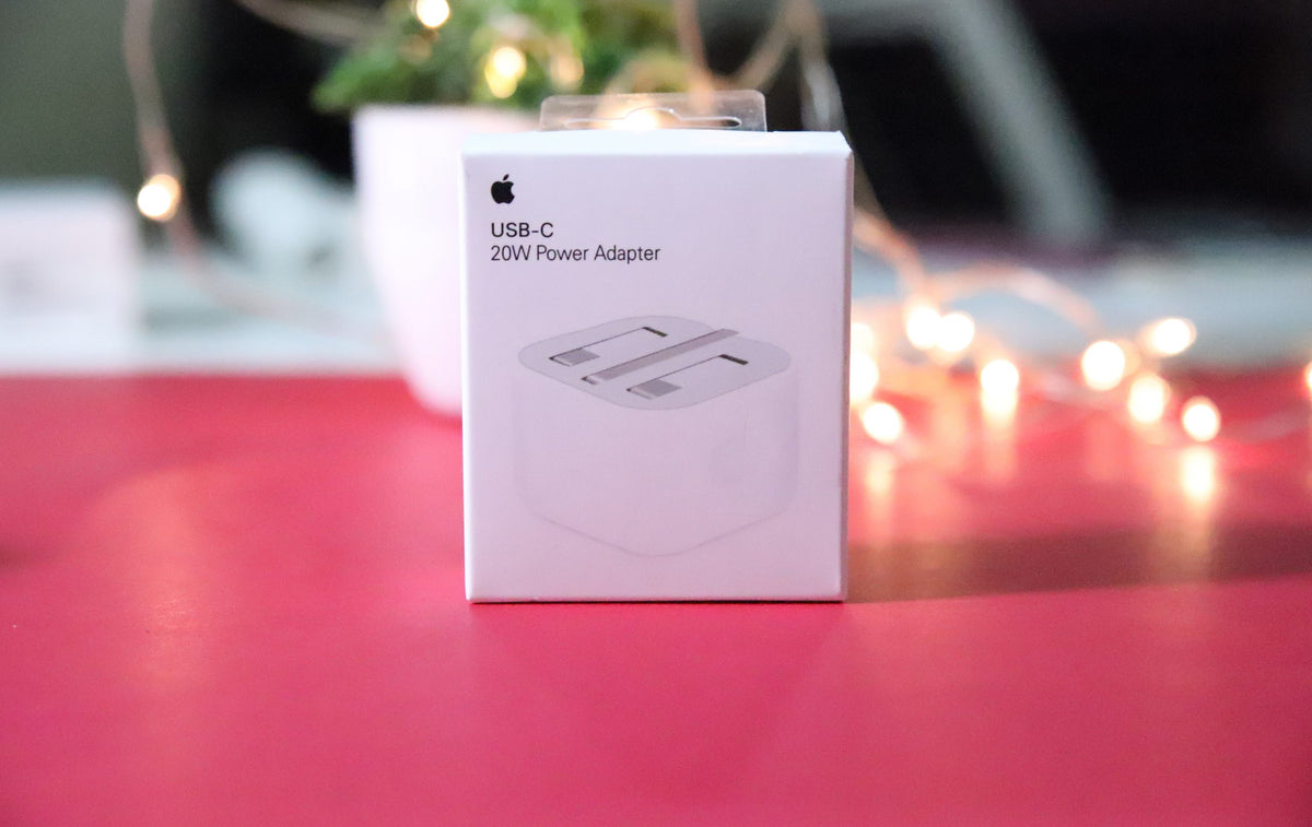 Genuine 20W USB-C Power Adapter - iP Charger with Fast Charging Capability, Type C Wall Charger