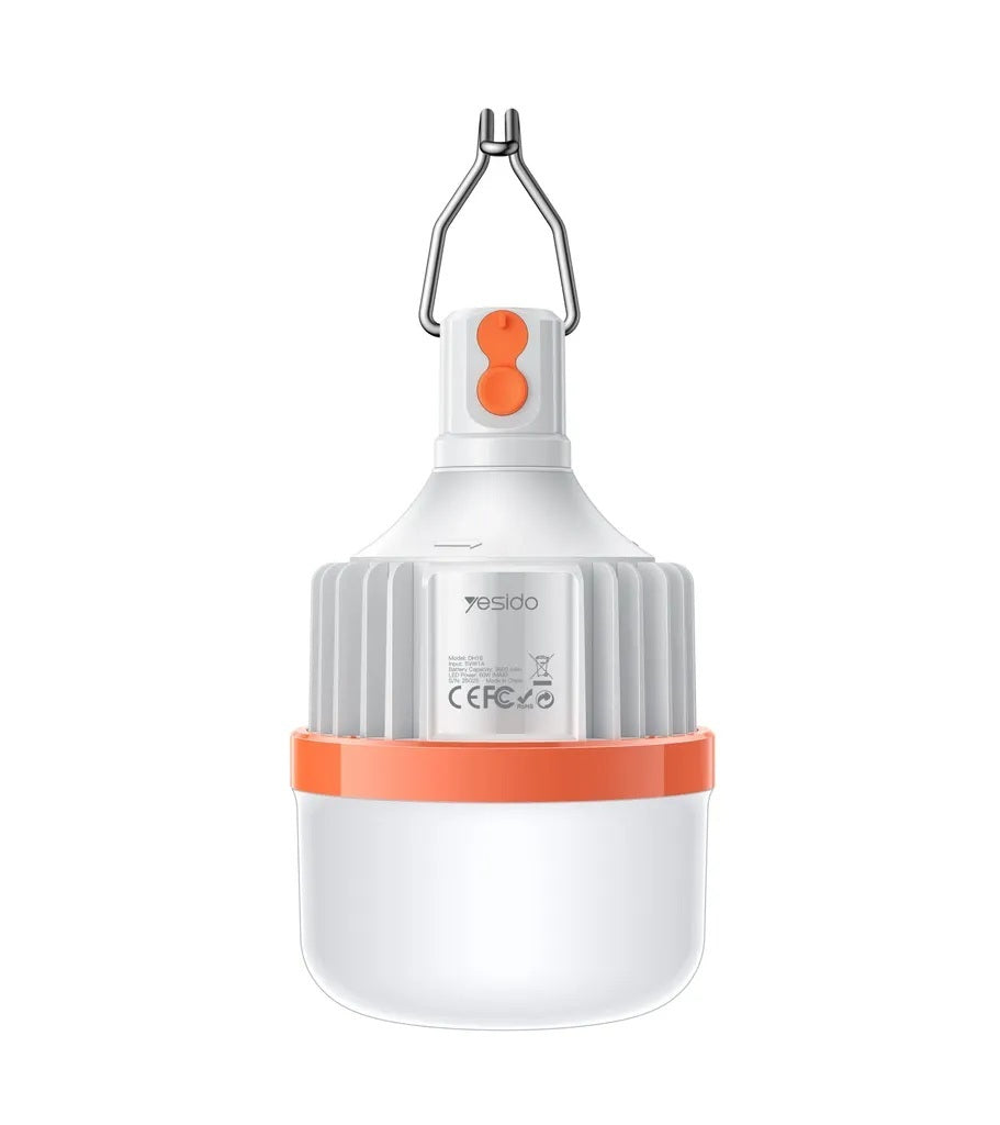 Yesido DH16 Extendable 60W Cool White LED Emergency Light – Rechargeable