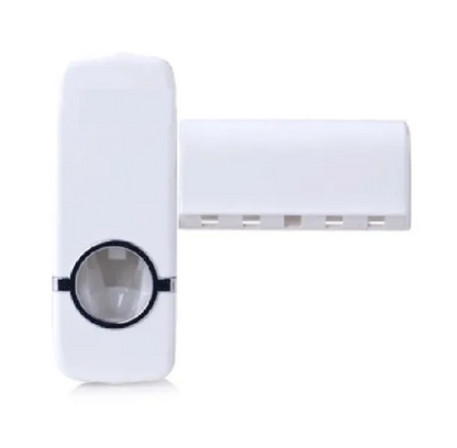 Toothbrush Holder with Toothpaste Sqeezer