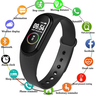New M4 Smart Watch Band 4 Fitness Tracker for Android & Apple
