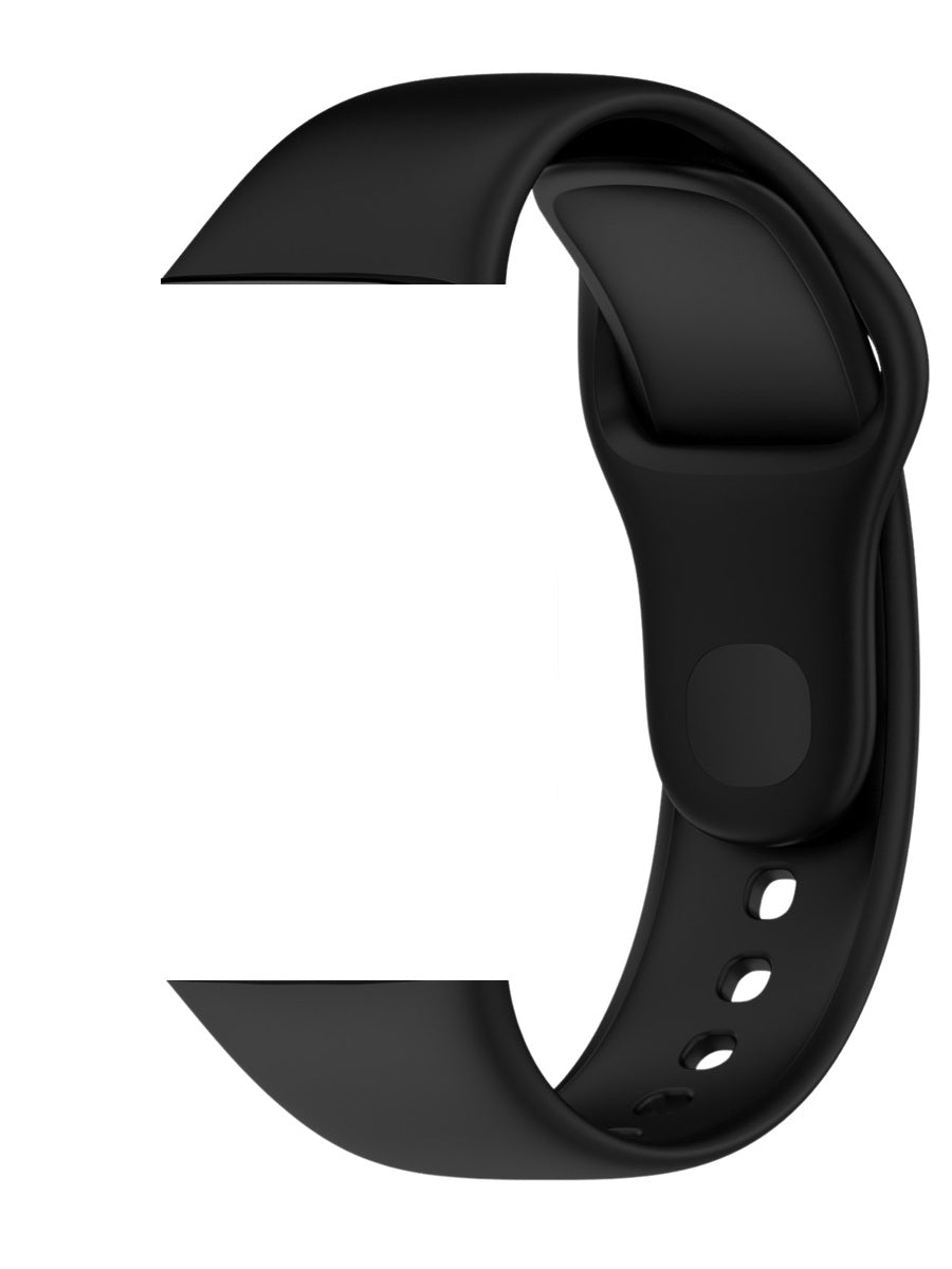 Silicone Strap Compatible with with Xiaomi Redmi Watch 3 - Black