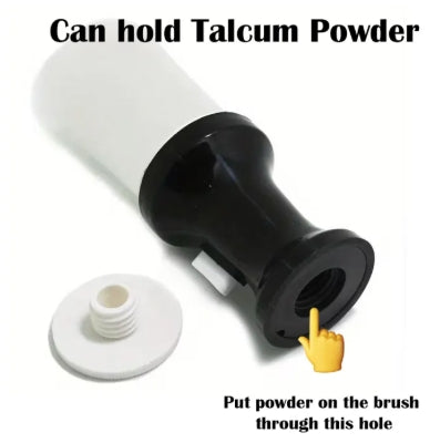 Professional Salon Hairdressing Talcum Powder Brush Brush for Cleaning Neck with Soft Fibres Barbers