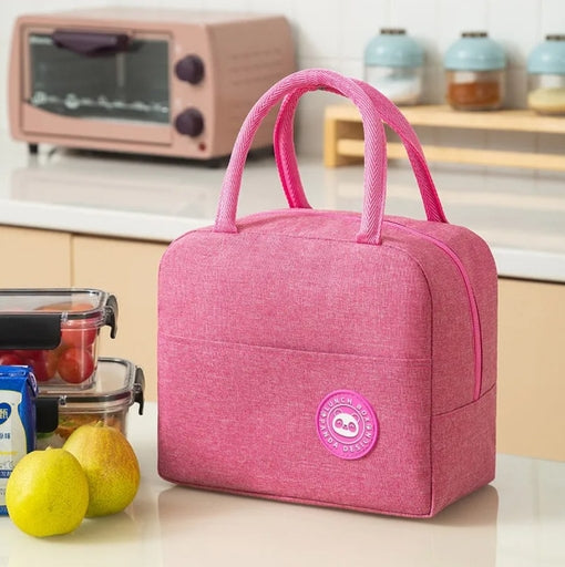 Insulated Lunch Bag Waterproof Portable Cooler Bag for Women & Kids – 23×13×21Cm