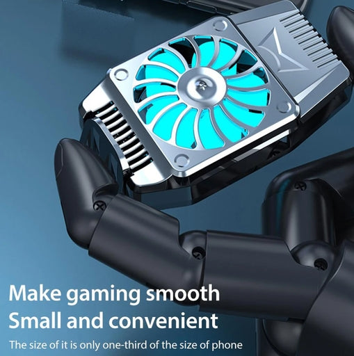 New Mini Cooling Fans for Mobile Phone Silent Cooler Cell Phone Gaming Radiator Game Cooler