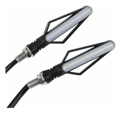 LED Motorcycle Lights Motorcycle Indicators Flowing Turn Signal Lights Motorbike