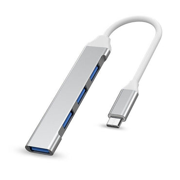 USB Hubs TYPE C Aluminum Body High Speed Splitter 5Gbps for PC Computer Accessories Multiport HUB 4