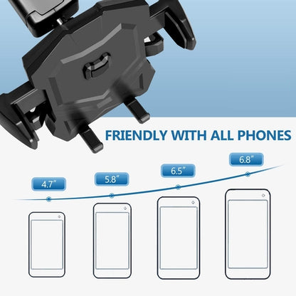 Phone Holder for Car, Universal Long Neck Car Mount Holder Compatible with IPhone XS XS Max XR X 8 8
