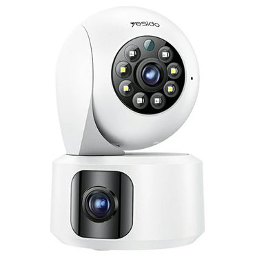 Yesido KM16  Dual Lens Smart Indoor HD Dual Camera With Night Vision | 4 Mega Pixels | Resolation 1920×1080