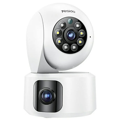 Yesido KM16  Dual Lens Smart Indoor HD Dual Camera With Night Vision | 4 Mega Pixels | Resolation 1920×1080