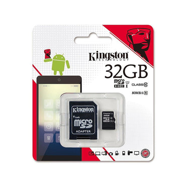 32Gb Class 10 Black Micro Sd