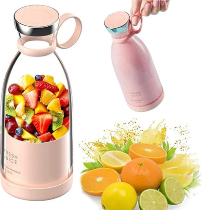 Mini Portable Blender & Juicer Smoothie Maker, USB Rechargeable, Baby Food & Protein Shaker