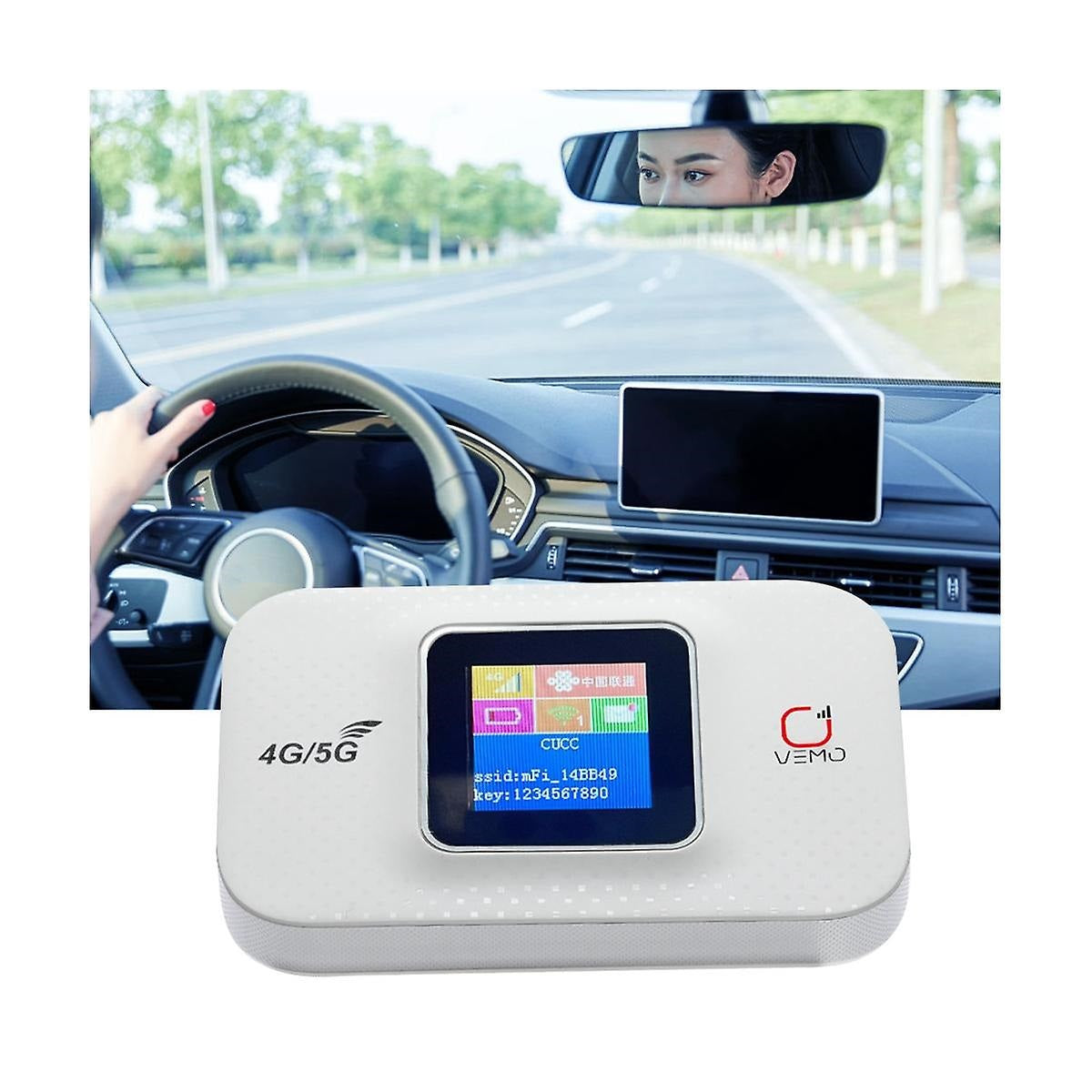 Vemo Original E5783 Plus 4G LTE CAT4 300Mbps Portable Wifi Router With SIM Card Slot Car Mobile Wifi 3000Mah Battery Portable Router