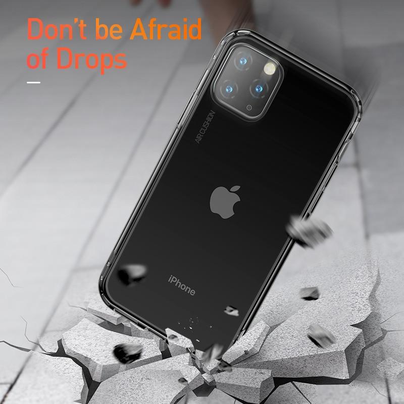 BASEUS Safety Airbag Tranaparent Shock Proof Case For IP11 Pro - 5.8  inch