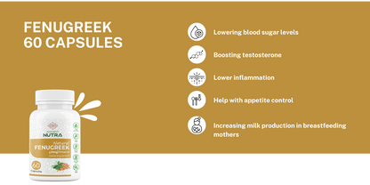 Fenugreek Capsules  - 60 capsules