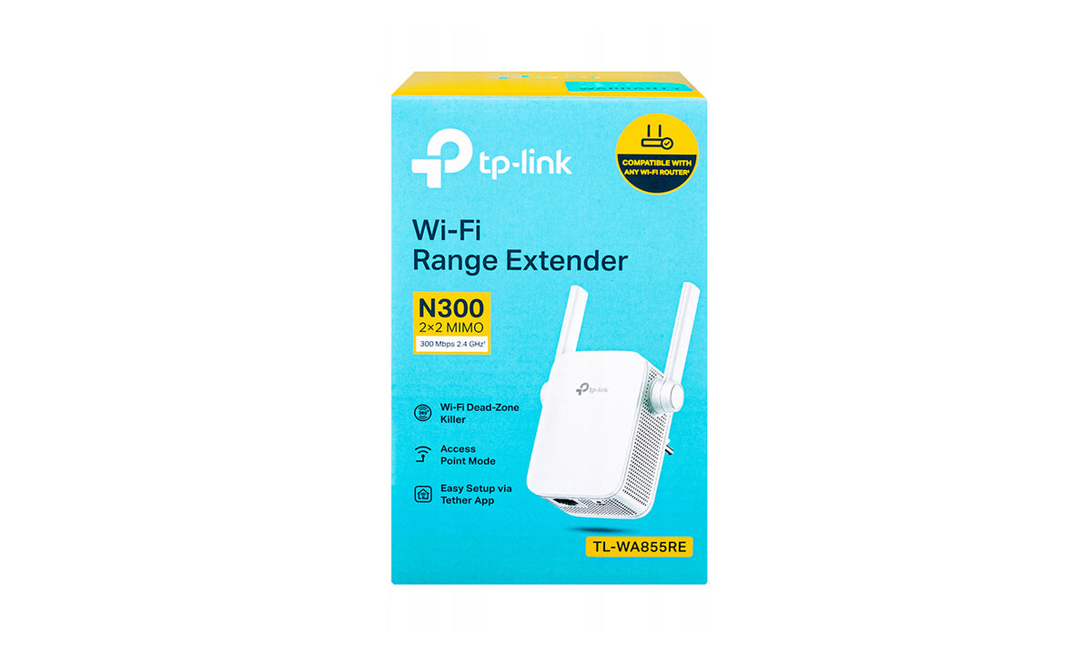 TP-LINK TL-WA855RE 300Mbps Wi-Fi Range Extender