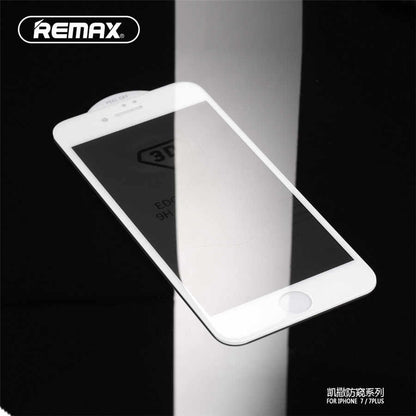 Original Remax Tempered Glass Caesar 3D Full Cover Screen Protector For Apple iPhone 8 / 8 Plus - WHITE
