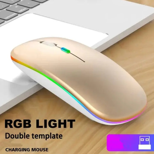 Tablet Phone Computer Bluetooth Wireless Mouse Charging/Battery Mouse Luminous 2.4G USB Wireless