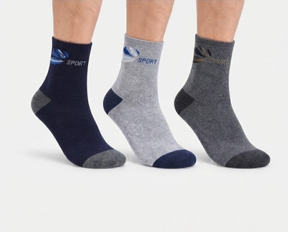 Unisex Classic Cotton Half Socks
