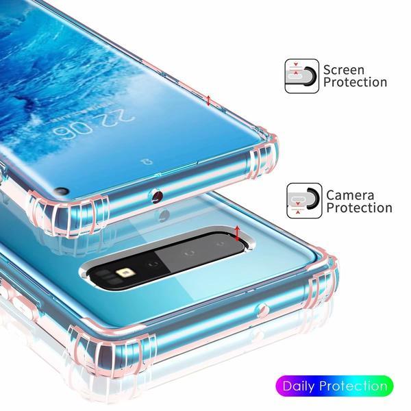 Galaxy S10 Lite / S10E Airbag Clear Back Case Bumper Silicone Cover